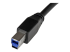 USB3SAB5M - StarTech.com Aktiv USB 3.0 USB-A till USB-B-kabel - Närbild