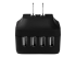 USB4PACBK - StarTech.com 4-Port Travel USB Wall Charger - Ovansidan