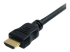 HDMIMM6HS - StarTech.com 6ft HDMI Cable, 4K High Speed HDMI Cable with Ethernet, 4K 30Hz UHD HDMI Cord, 10.2 Gbps Bandwidth, 4K HDMI 1.4 Video / Display Cable M/M, 28AWG, ARC, HDCP 1.4, CEC - Närbild