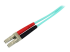 A50FBLCLC10 - StarTech.com 10m (30ft) LC/UPC to LC/UPC OM3 Multimode Fiber Optic Cable, Full Duplex 50/125Âµm Zipcord Fiber Cable, 100G Networks, LOMMF/VCSEL, <0.3dB Low Insertion Loss - Närbild