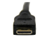 HDCDVIMM1M - StarTech.com 1m (3.3 ft) Mini HDMI to DVI Cable, DVI-D to HDMI Cable (1920x1200p), 19 Pin HDMI Mini (C) Male to DVI-D Male, Digital Monitor Cable Adapter M/M, Single Link, Black - Närbild