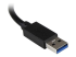 ST3300GU3B - StarTech.com Bärbar USB 3.0-hubb med 3 portar plus Gigabit Ethernet - 