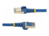 6ASPAT5MBL - StarTech.com 5m CAT6A Ethernet Cable, 10 Gigabit Shielded Snagless RJ45 100W PoE Patch Cord, CAT 6A 10GbE STP Network Cable w/Strain Relief, Blue, UL Certified Wiring/TIA - Flera vinklar