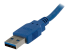 USB3SEXT1M - StarTech.com 1m Blue SuperSpeed USB 3.0 Extension Cable A to A - Närbild