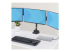 3MP2AG-MONITOR-ARM - StarTech.com Triple Monitor Desk Mount For Up To Three 27in Screens, VESA 75x75/100x100, Tool-Less Arm Adjustments, C-Clamp/Grommet Mount, Spring-Assisted Arms - Höger vinkel