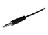 MU1MMFS - StarTech.com 1m Slim 3.5mm Stereo Extension Audio Cable - Höger vinkel