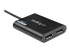 USB32DP24K60 - StarTech.com USB 3.0 till Dual DisplayPort-adapter - Höger vinkel